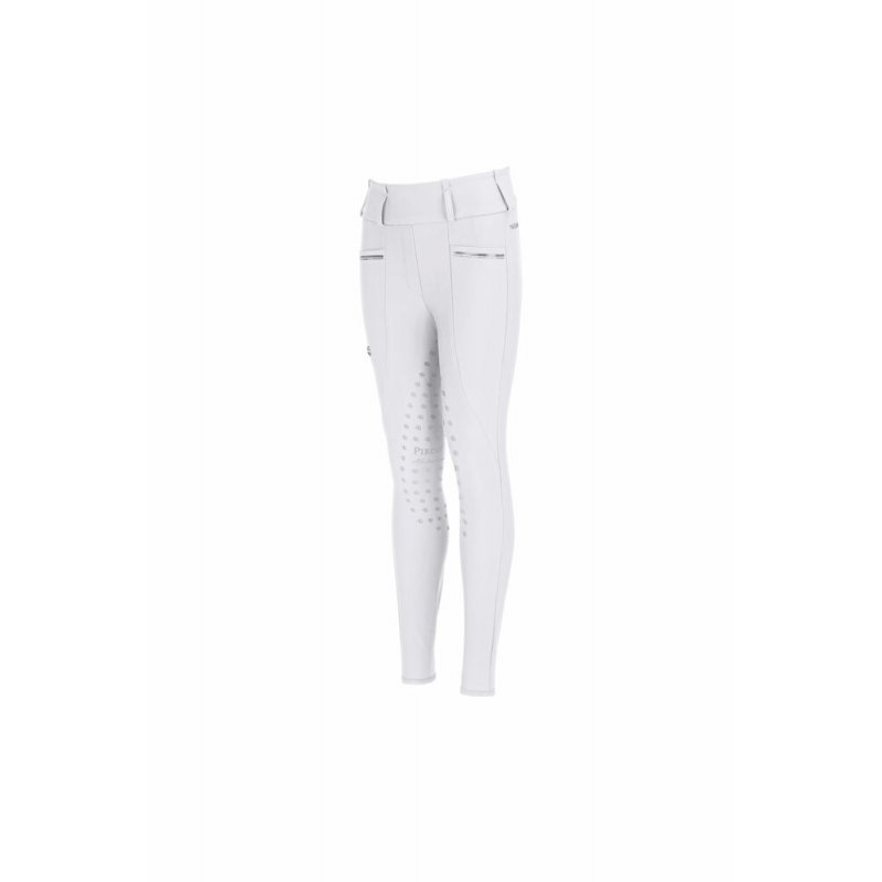 Pikeur Bryczesy dla dziewcząt Lilith Highwaist SD z pełnym lejem White S/S 2025 - Cavalo